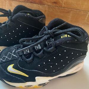 Nike Air Griffey Max II Baby Sneakers Black Lace Up Size 7C